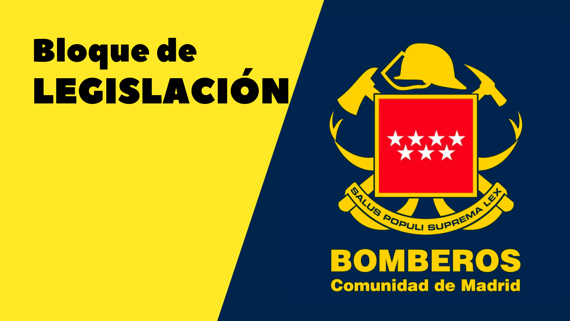 Temario legislación