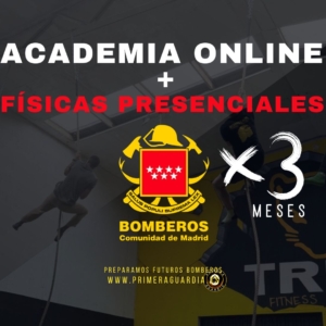 Academia online + Físicas presenciales - Trimestral